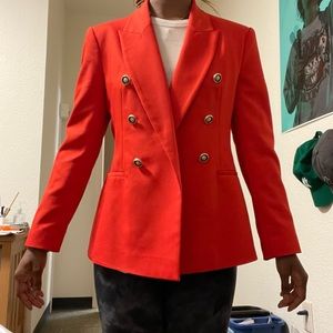 BNWT Zara red blazer